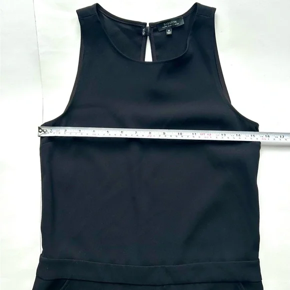 ARITZIA BABATON BRANSON BLACK
CREPE JUMPSUIT - Picture 6 of 10